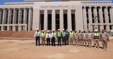 وزير العدل يتفقد مشروع مدينة العدالة بالعاصمة الإدارية الجديدة